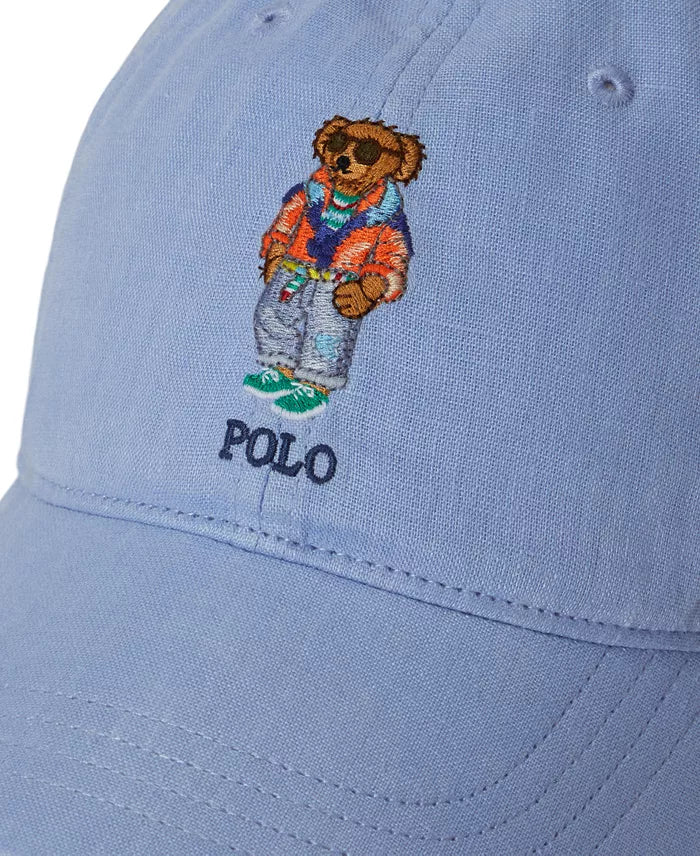 Gorra Ralph Lauren Bear Celeste