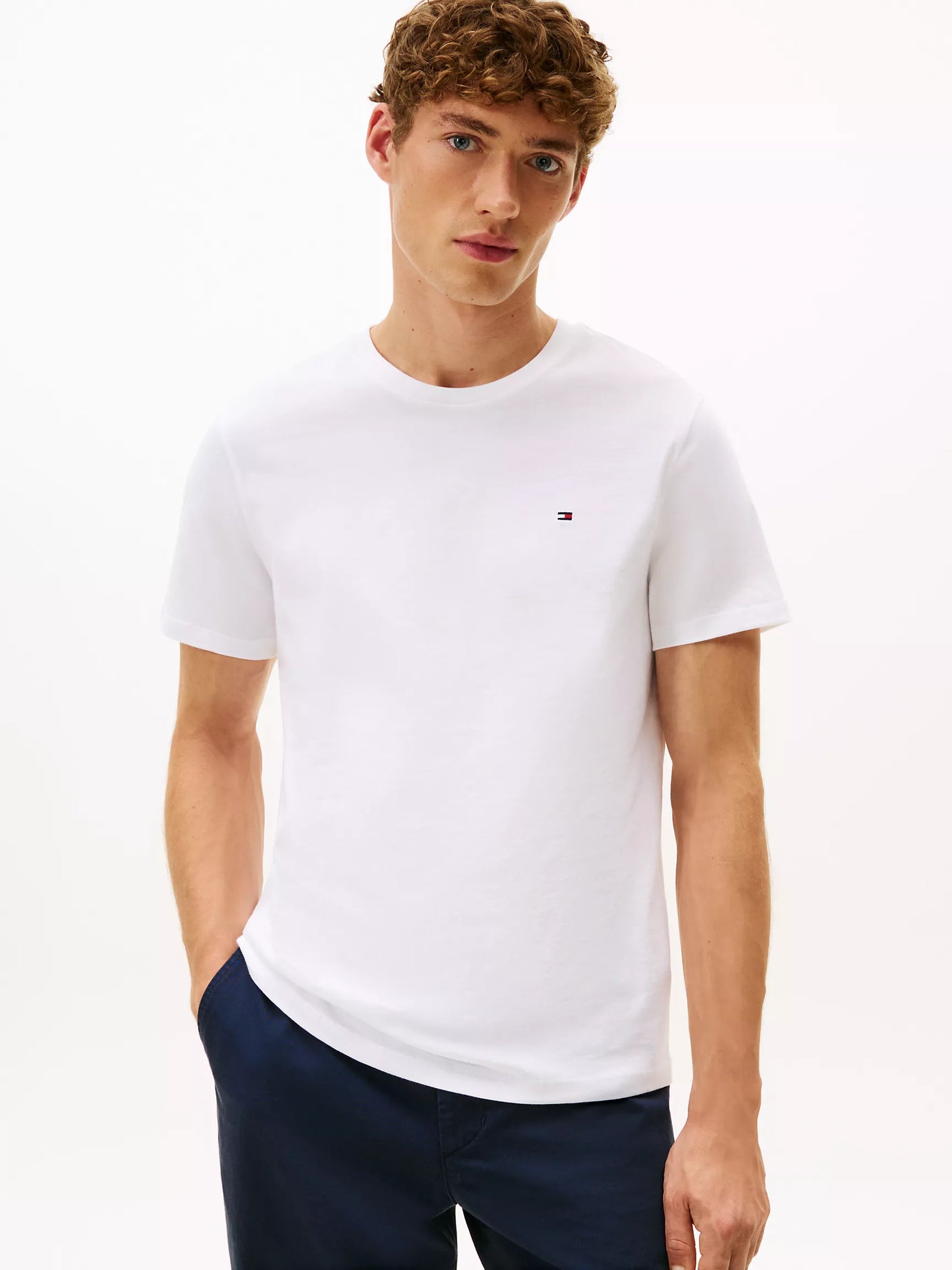 Polo Básico Tommy Hilfiger Blanco
