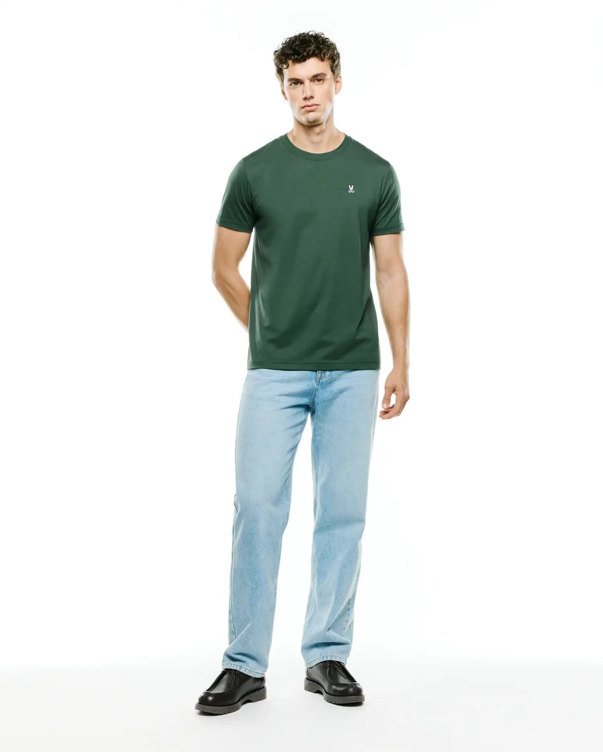 Polo Psycho Bunny Verde Oscuro