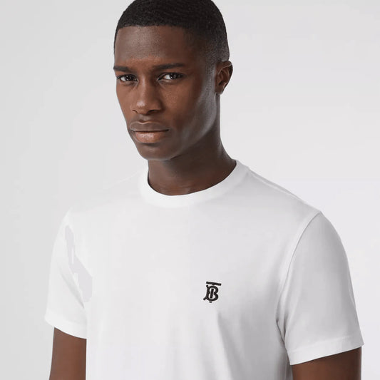 Burberry Camiseta Monogram Motif White