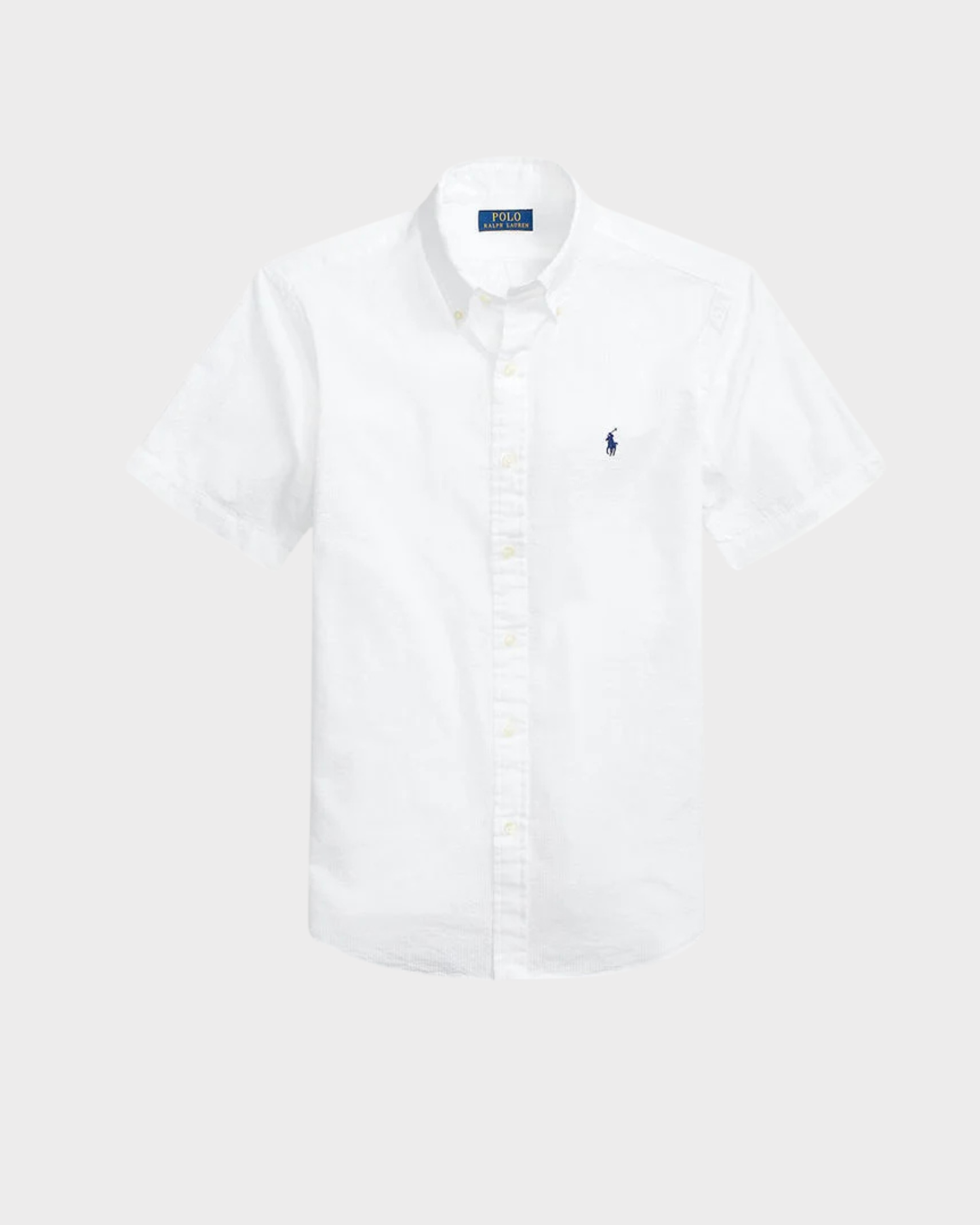 Camisa Ralph Lauren Blanca Manga Corta