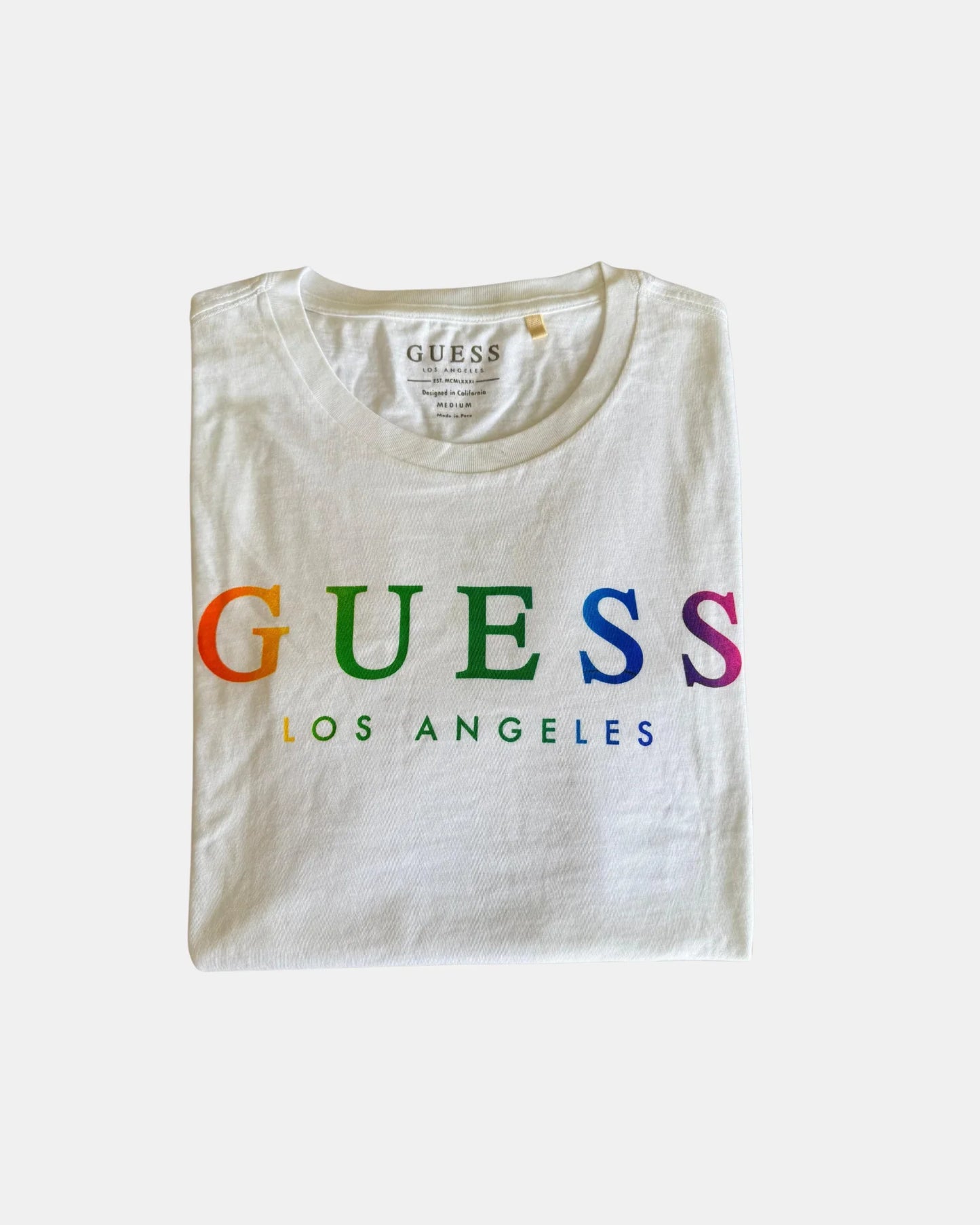 Polo Guess Blanco M