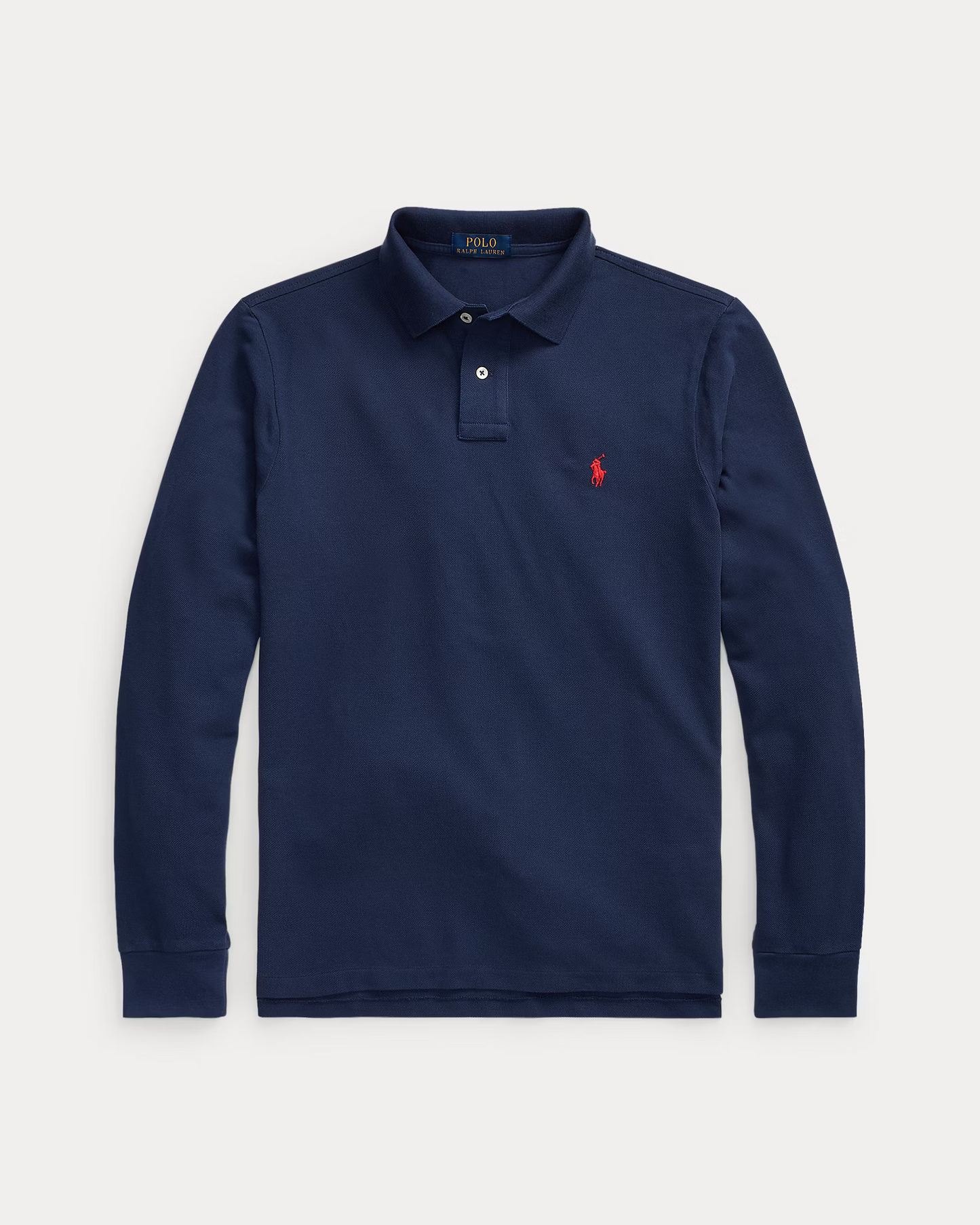 Camisero Ralph Lauren Manga Larga Acero