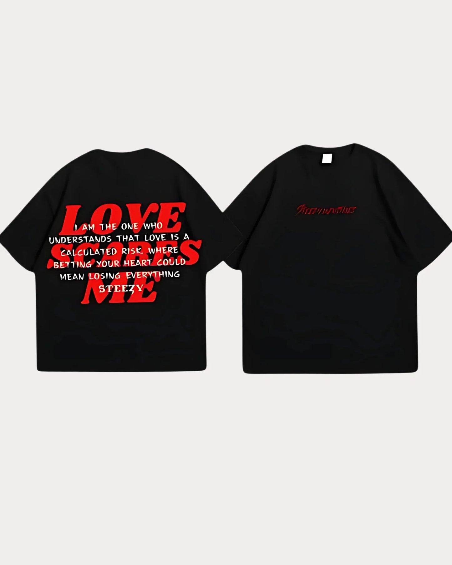T-Shirt Steezy Love Scares Black
