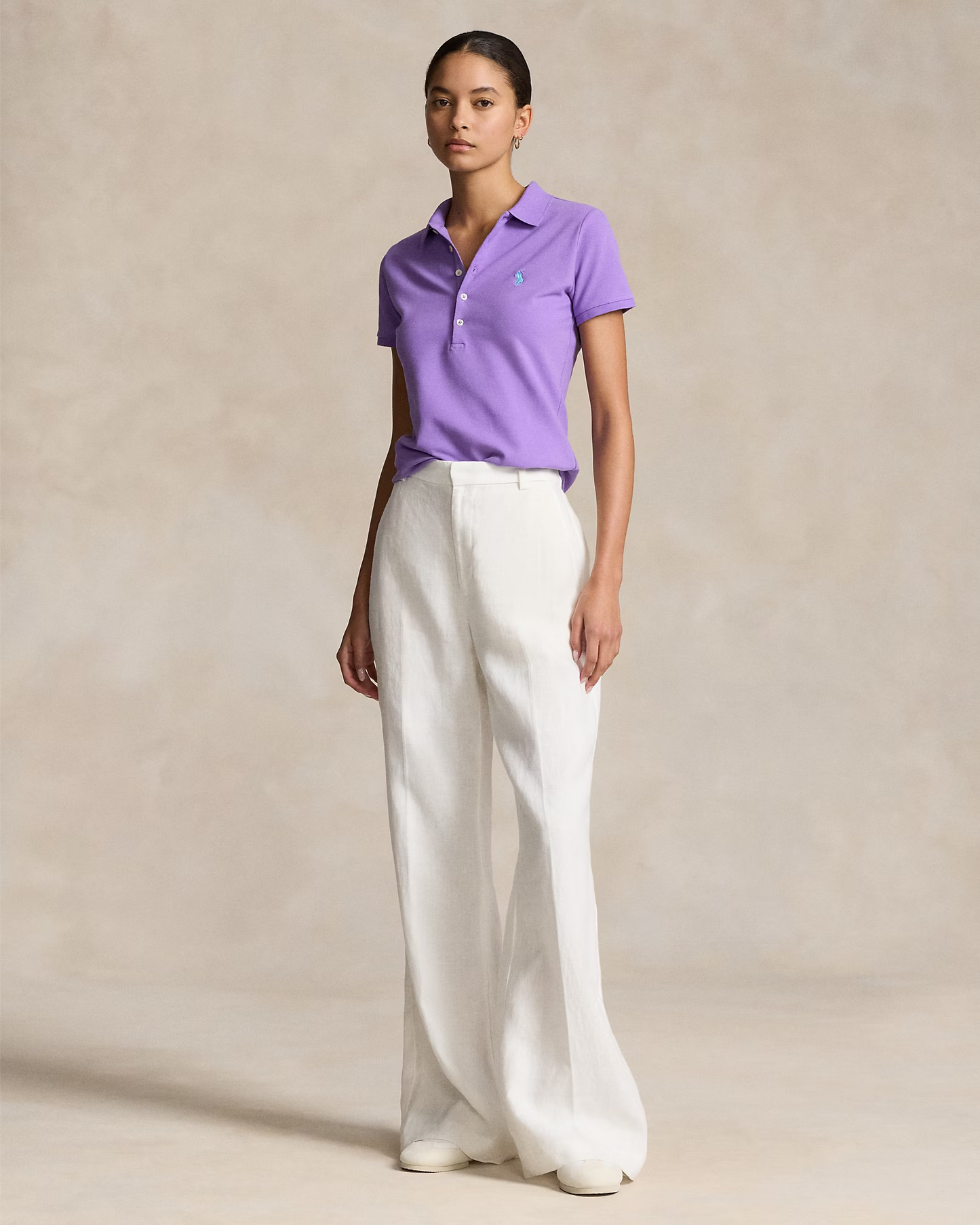 Camisero Ralph Lauren Mujer Lila