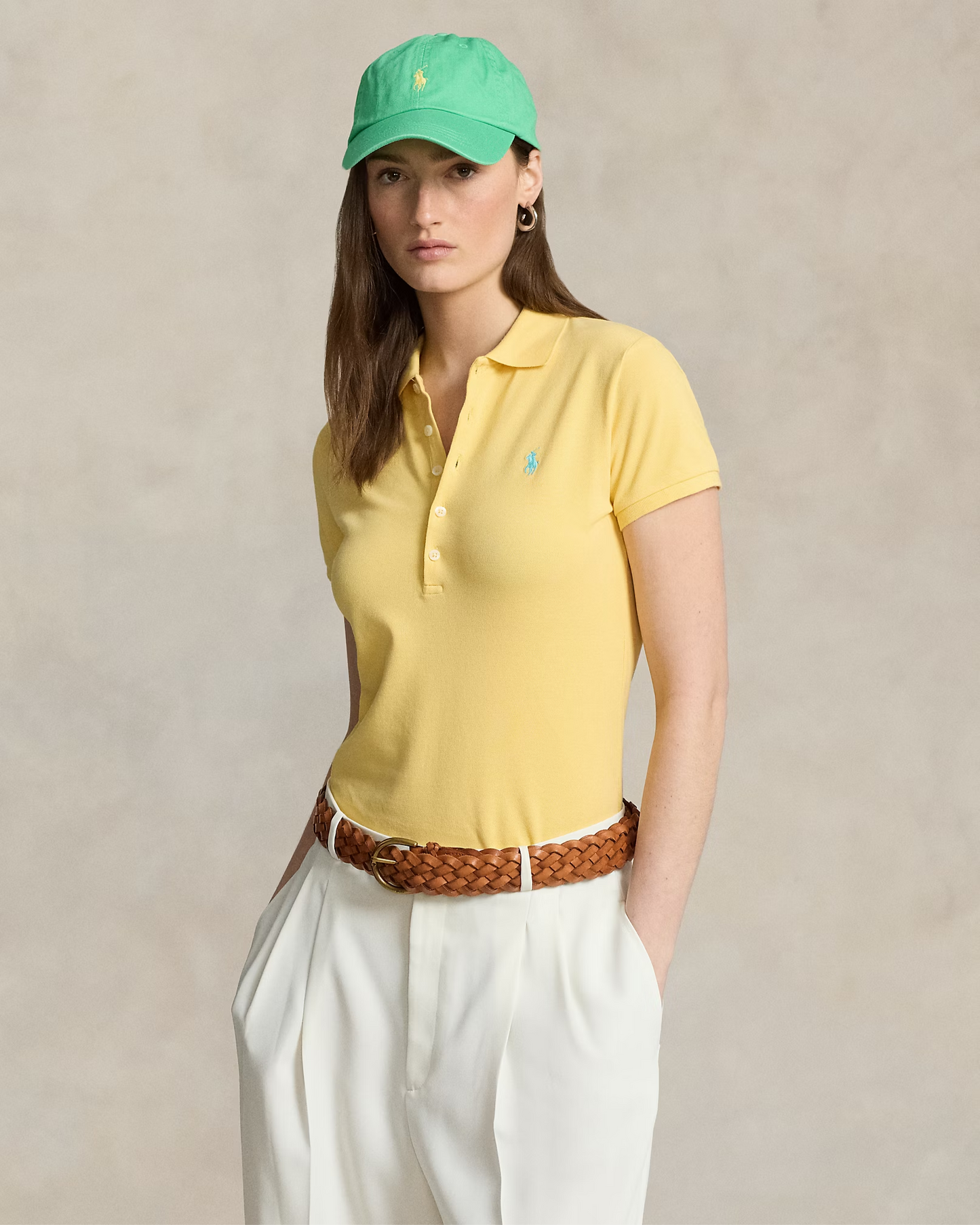 Camisero Ralph Lauren Mujer Amarillo