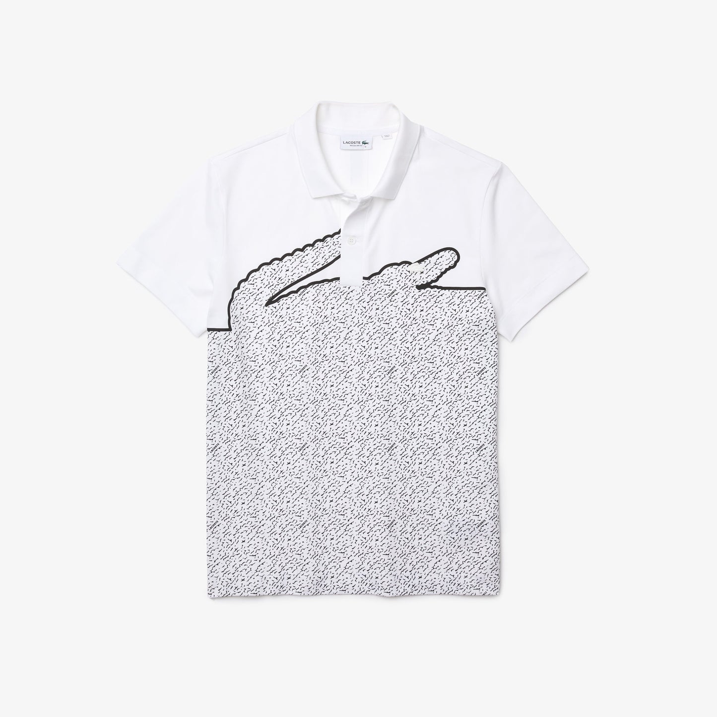 Camisero Lacoste Print Stretch Cotton M