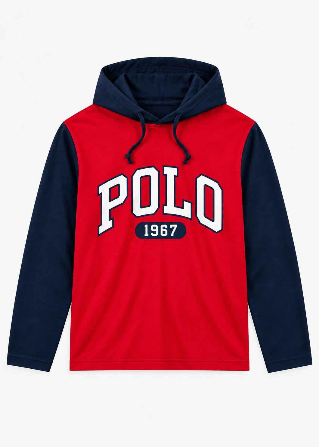 Polo Ralph Lauren con Capucha Multicolor Rojo