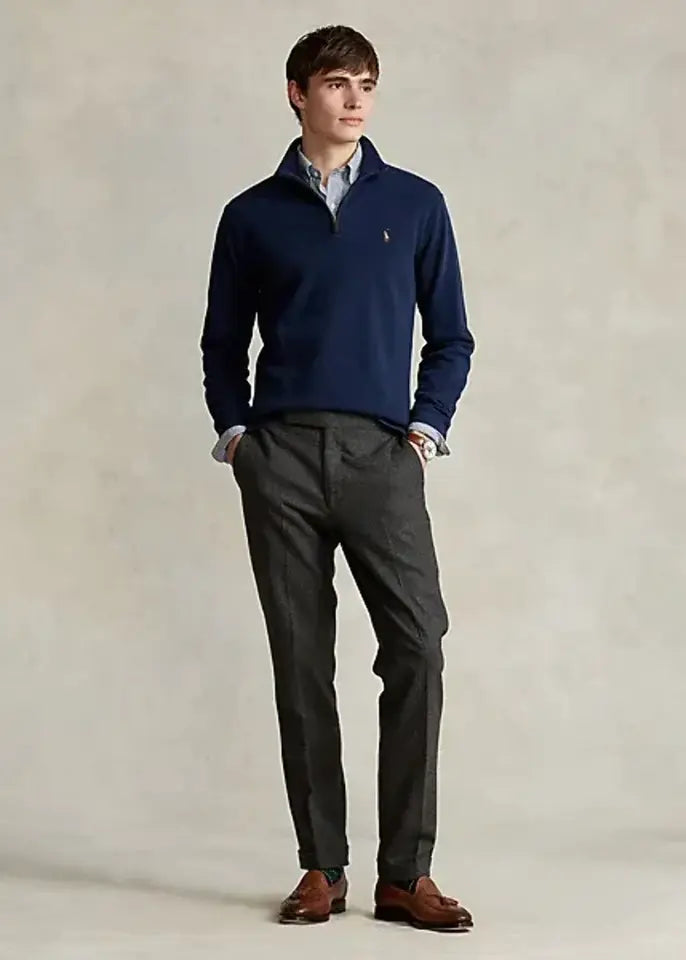 Sweater 1/4 Ralph Lauren Azul
