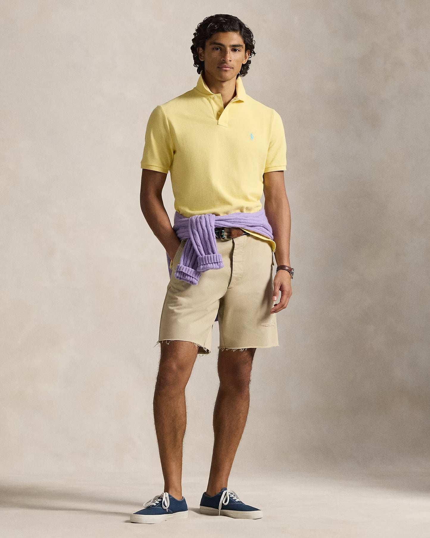 Camisero Ralph Lauren Amarillo