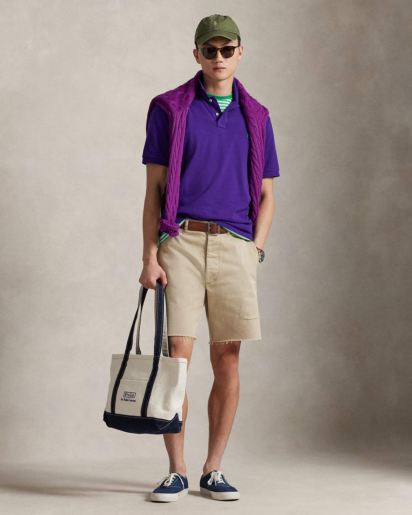 Camisero Ralph Lauren Morado