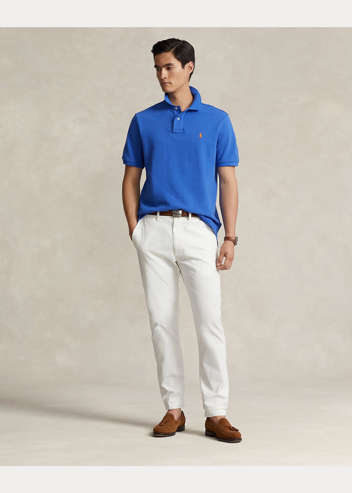 Camisero Ralph Lauren Azulino