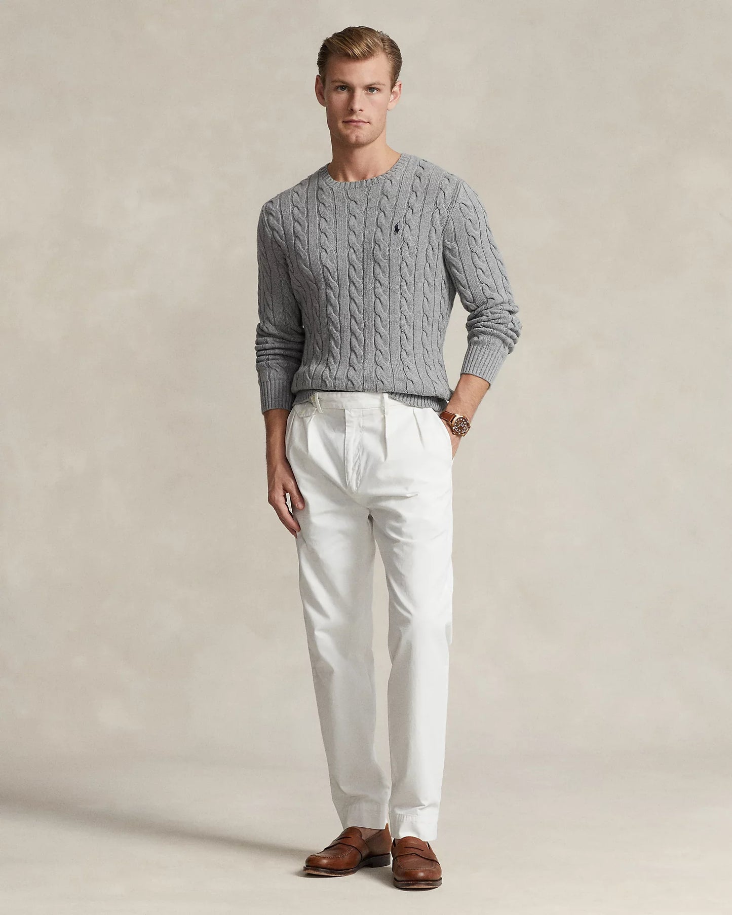 Sweater Ralph Lauren Gris