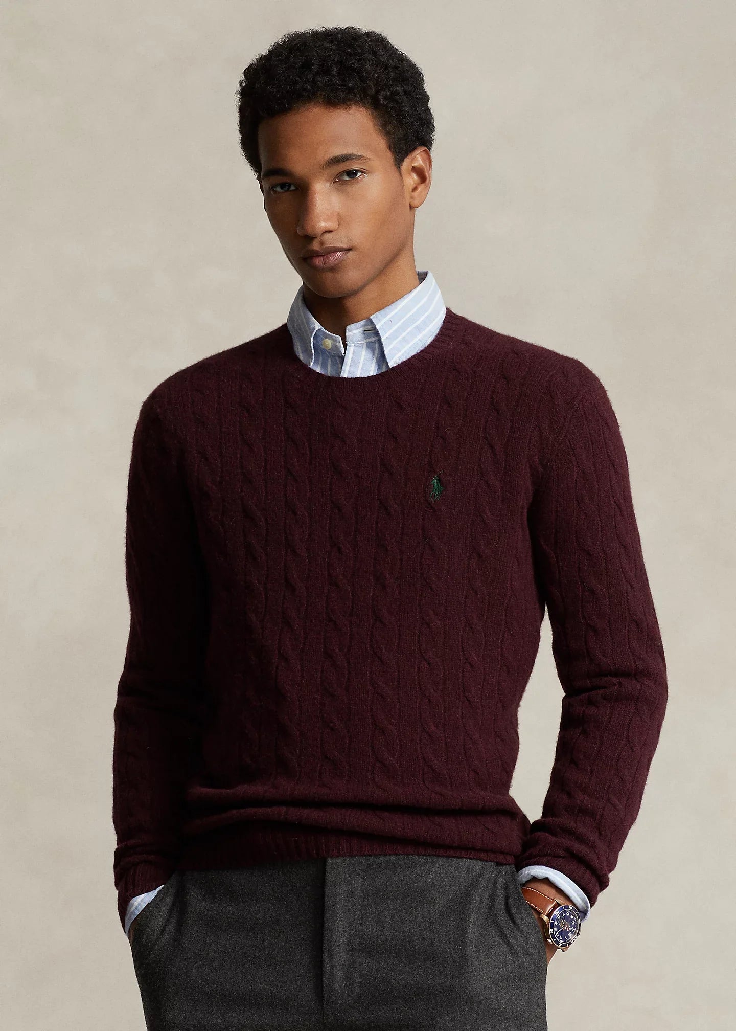 Sweater Ralph Lauren Vino XL