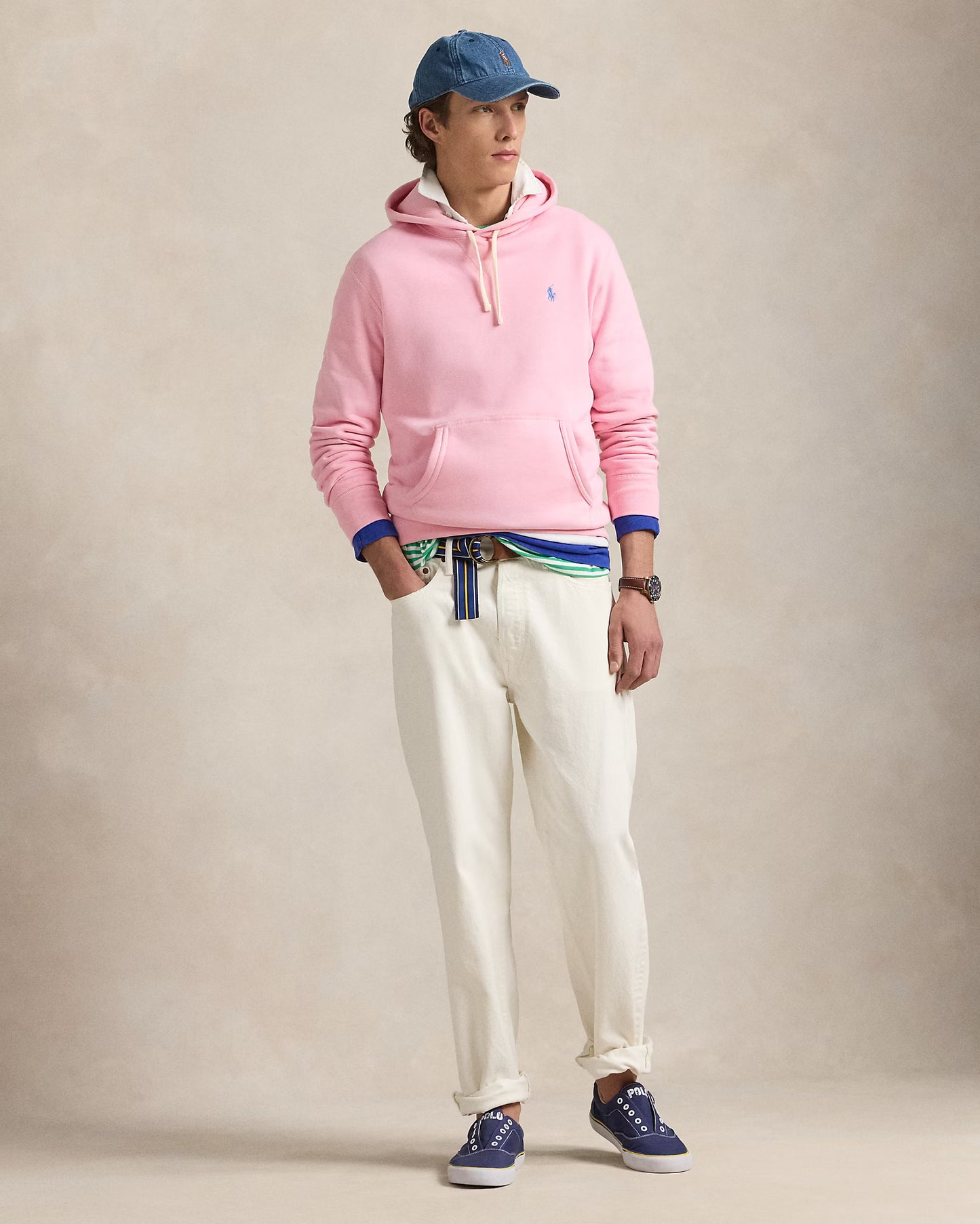 Polera Ralph Lauren Rosada