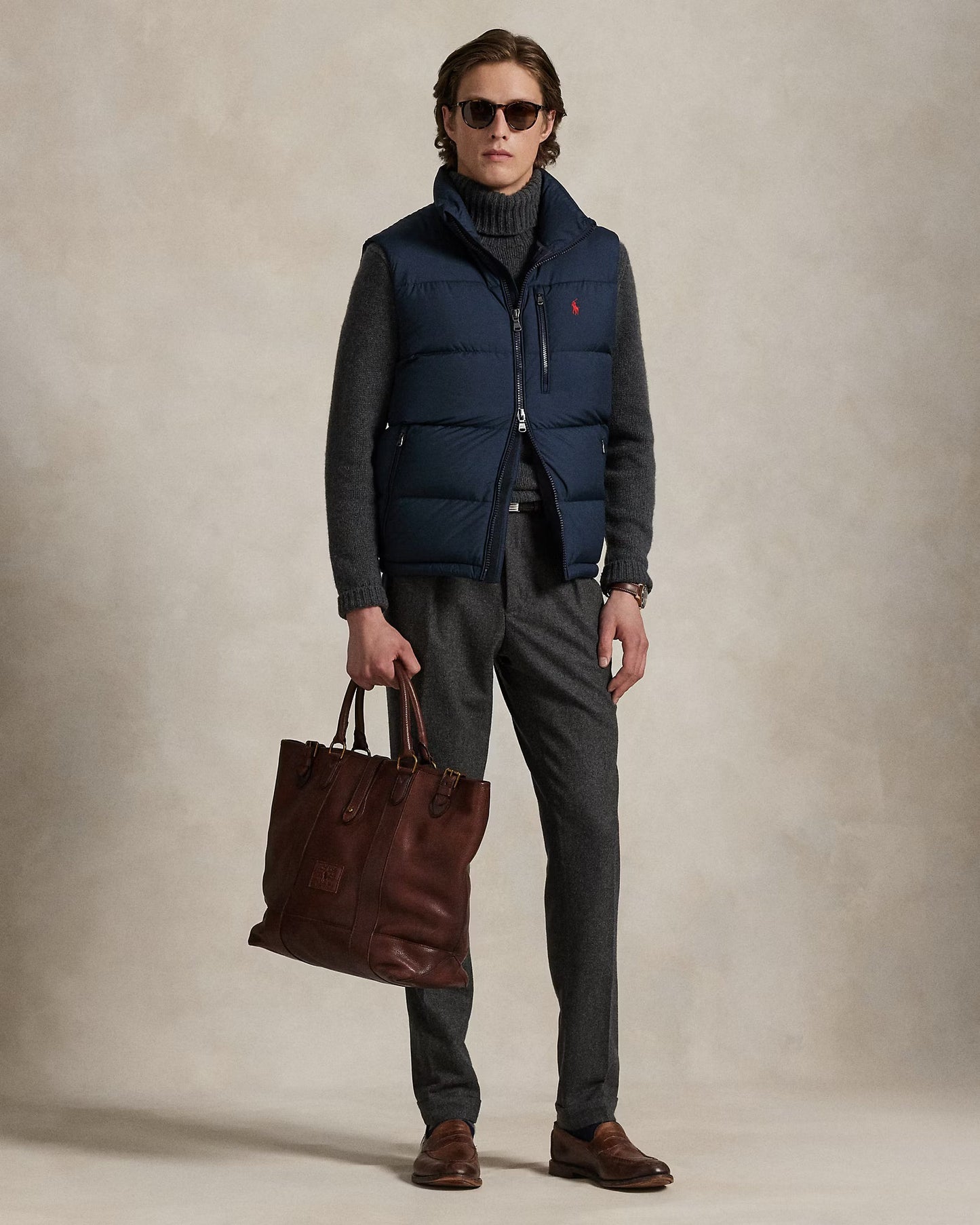 Preventa Chaleco Ralph Lauren Gorham de plumón Azul