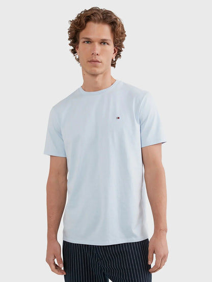 Polo Básico Tommy Hilfiger Celeste