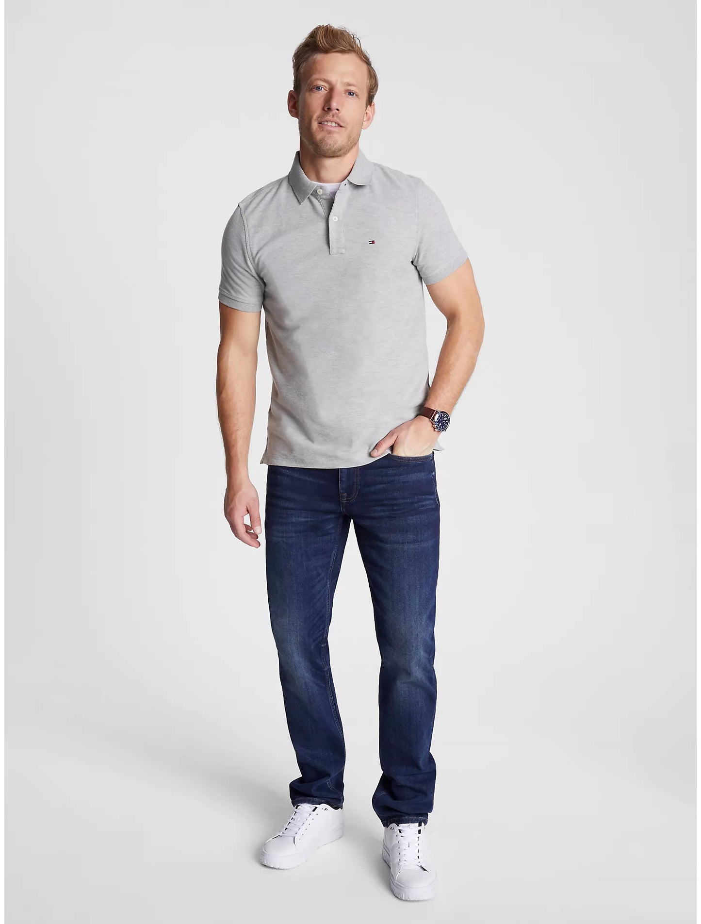 Camisero Tommy Hilfiger Gris