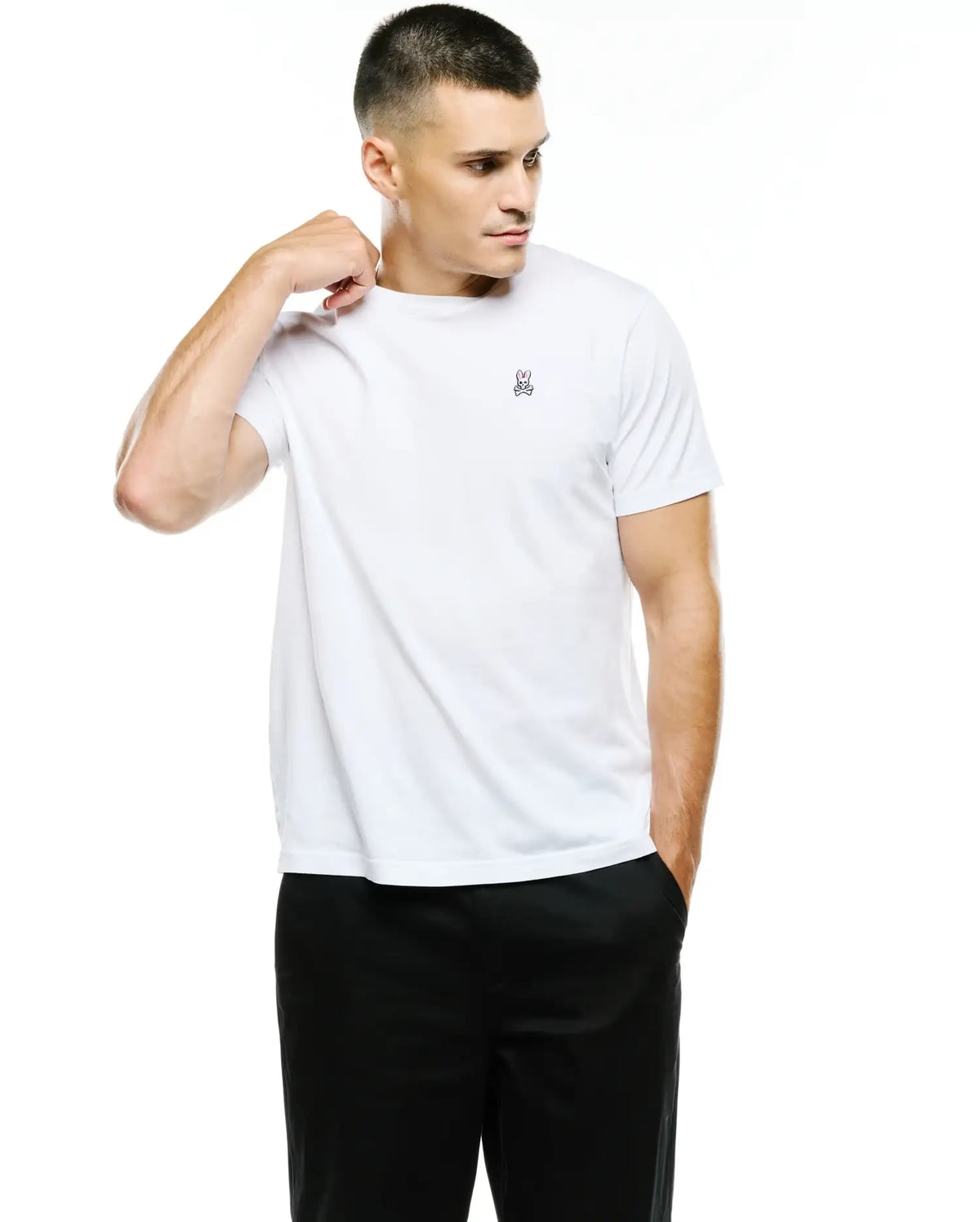 Polo Psycho Bunny Blanco