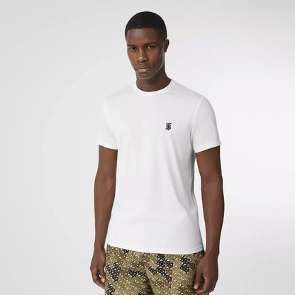 Burberry Camiseta Monogram Motif White