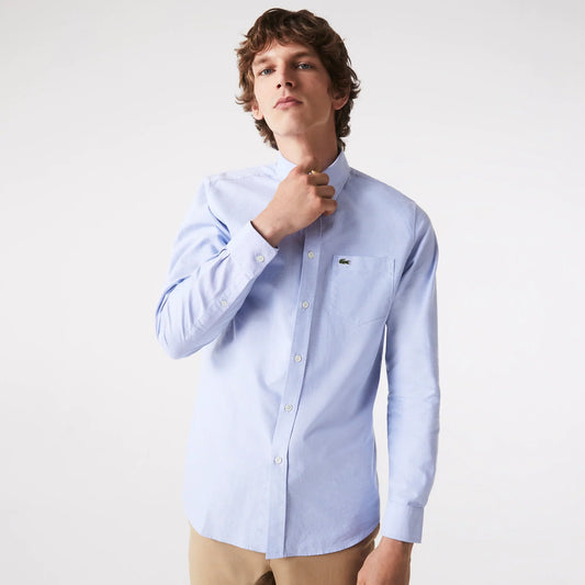 Camisa Lacoste Celeste