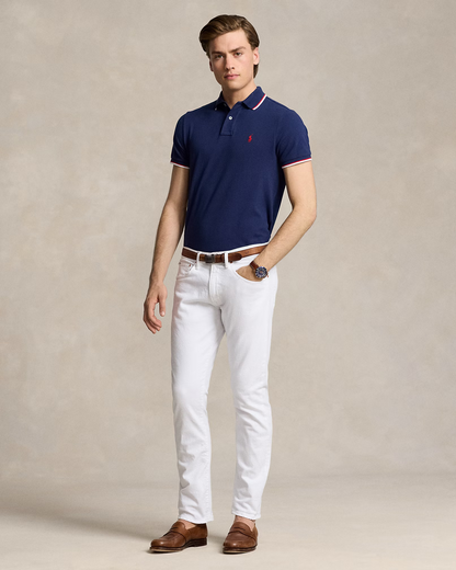 Camisero Ralph Lauren Acero Listado