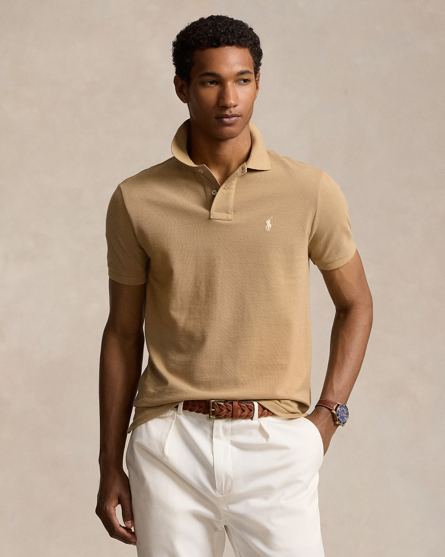 Camisero Ralph Lauren Beige