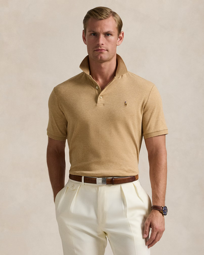 Camisero Ralph Lauren Soft Cotton Beige
