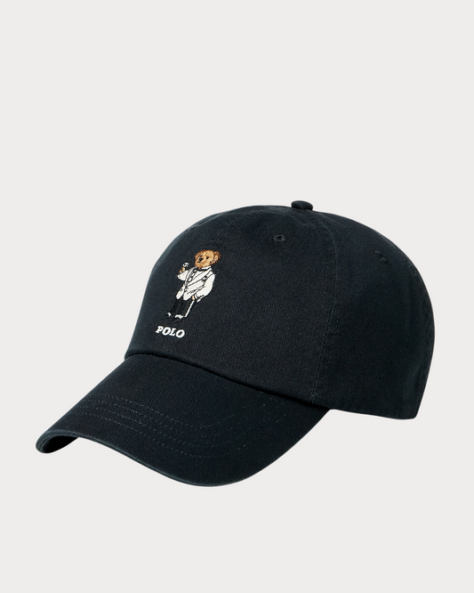 Gorra Ralph Lauren Bear Negra