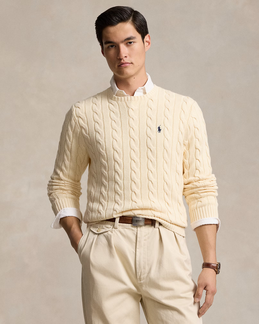 Sweater Ralph Lauren Crema [A PEDIDO]