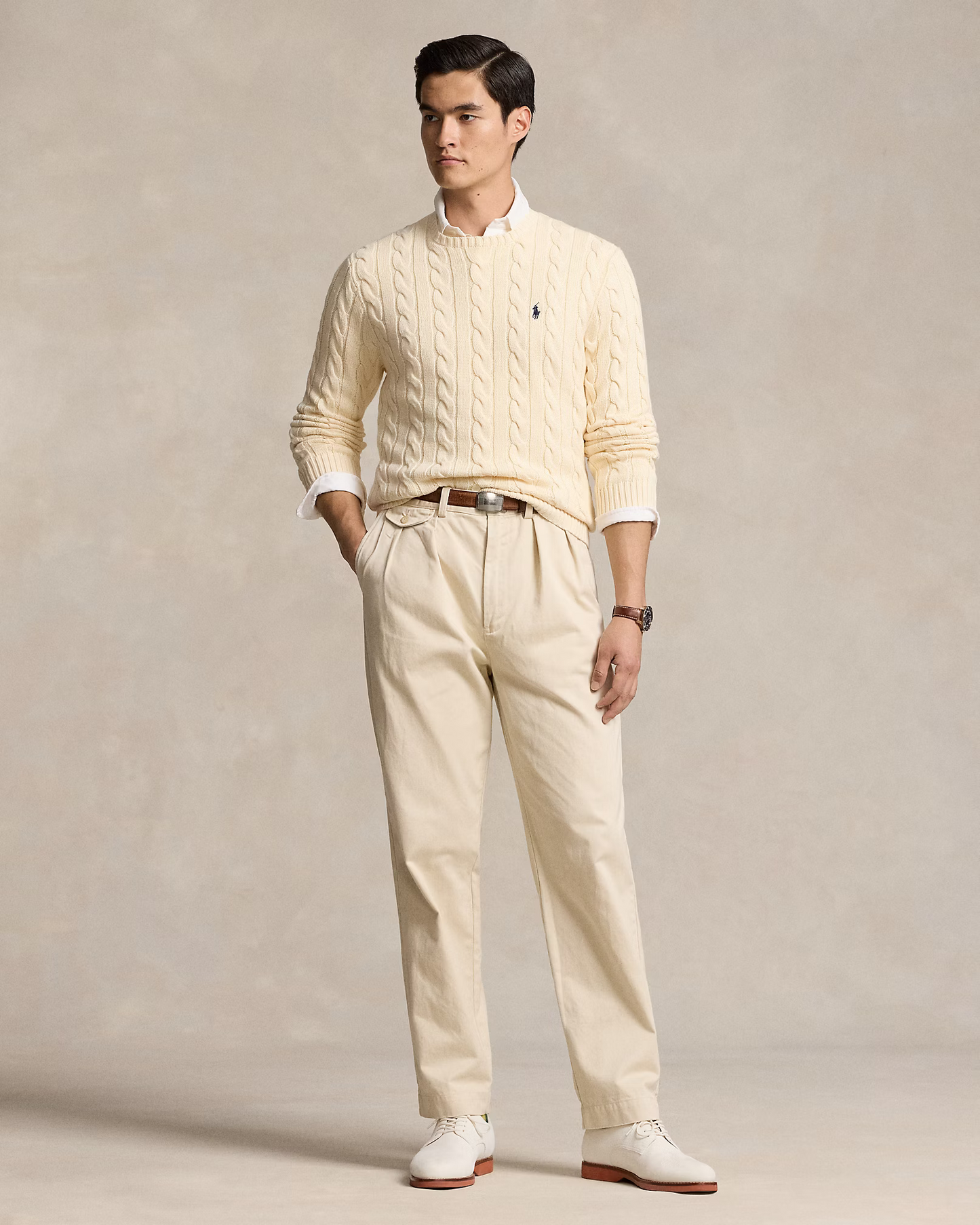 Sweater Ralph Lauren Crema