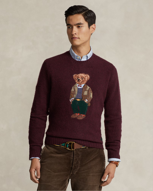 The Iconic Polo Bear Sweater [A PEDIDO]