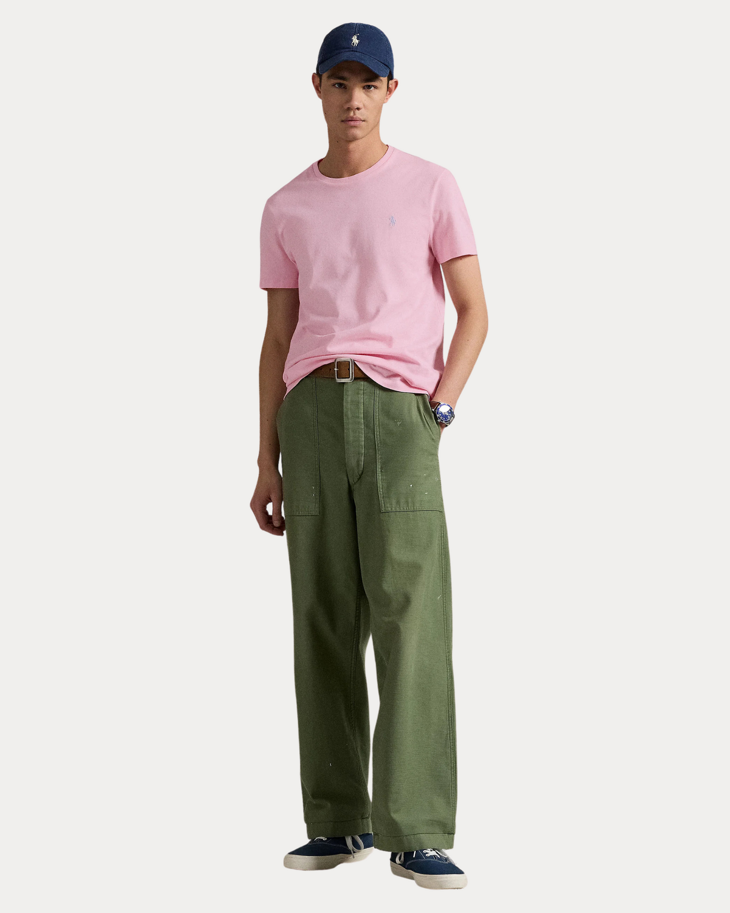 Polo Ralph Lauren Rosado Bajo