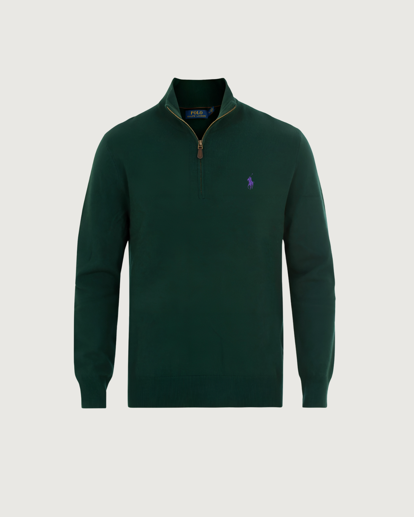 Sweater 1/4 Ralph Lauren Verde Oscuro