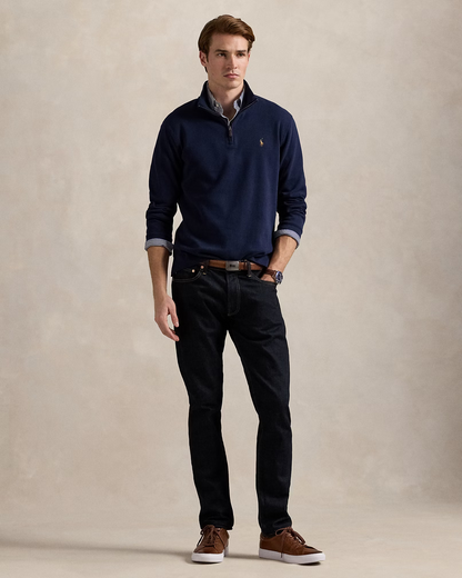 Sweater 1/4 Ralph Lauren Azul