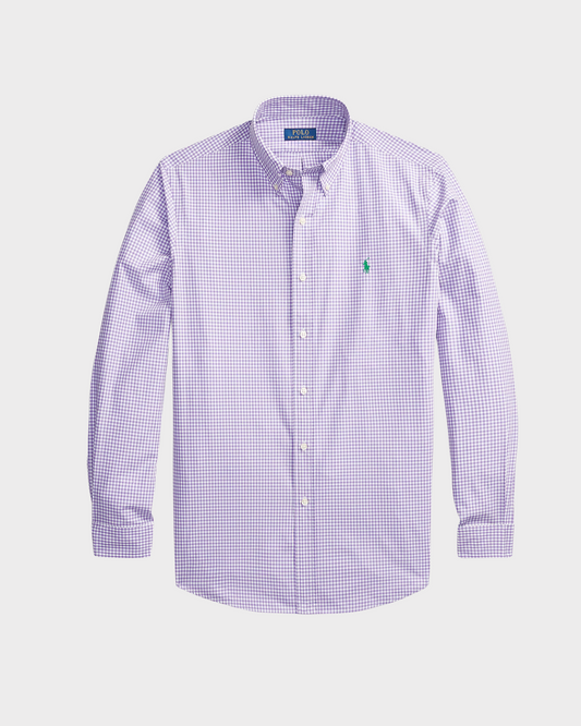 Camisa Ralph Lauren Morada Cuadros