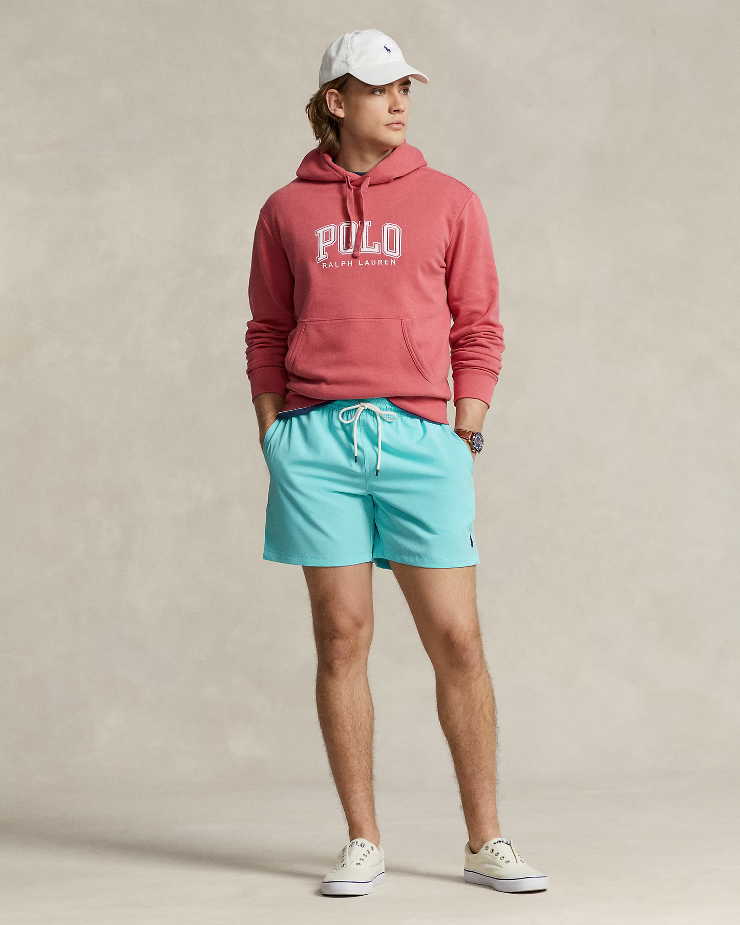 Short de baño Ralph Lauren Turquesa