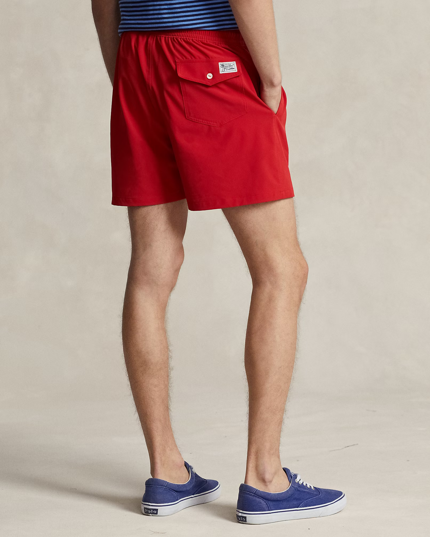 Short de baño Ralph Lauren Rojo