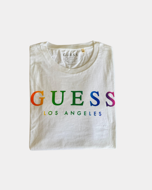 Polo Guess Blanco M