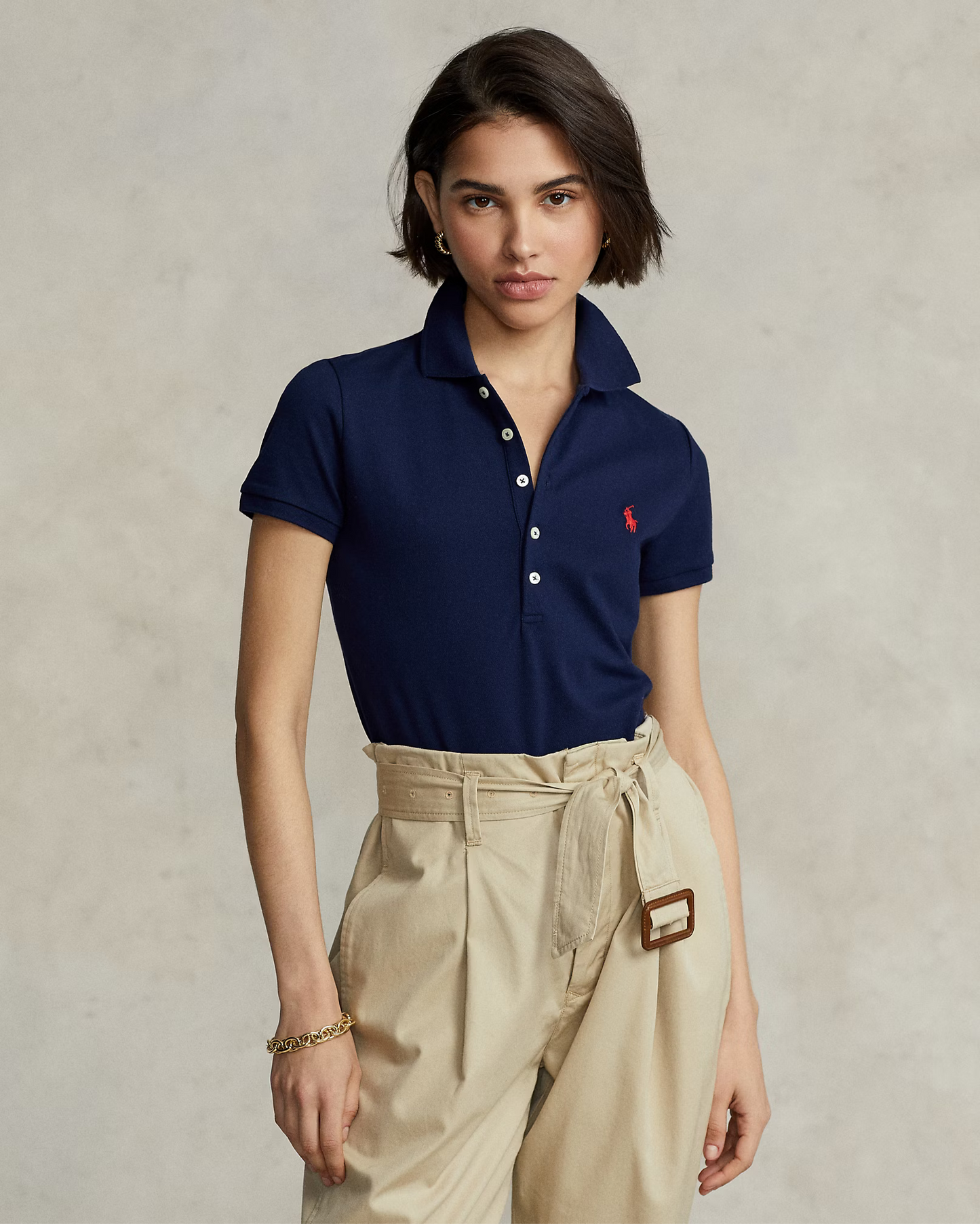 Camisero Ralph Lauren Mujer Azul Marino