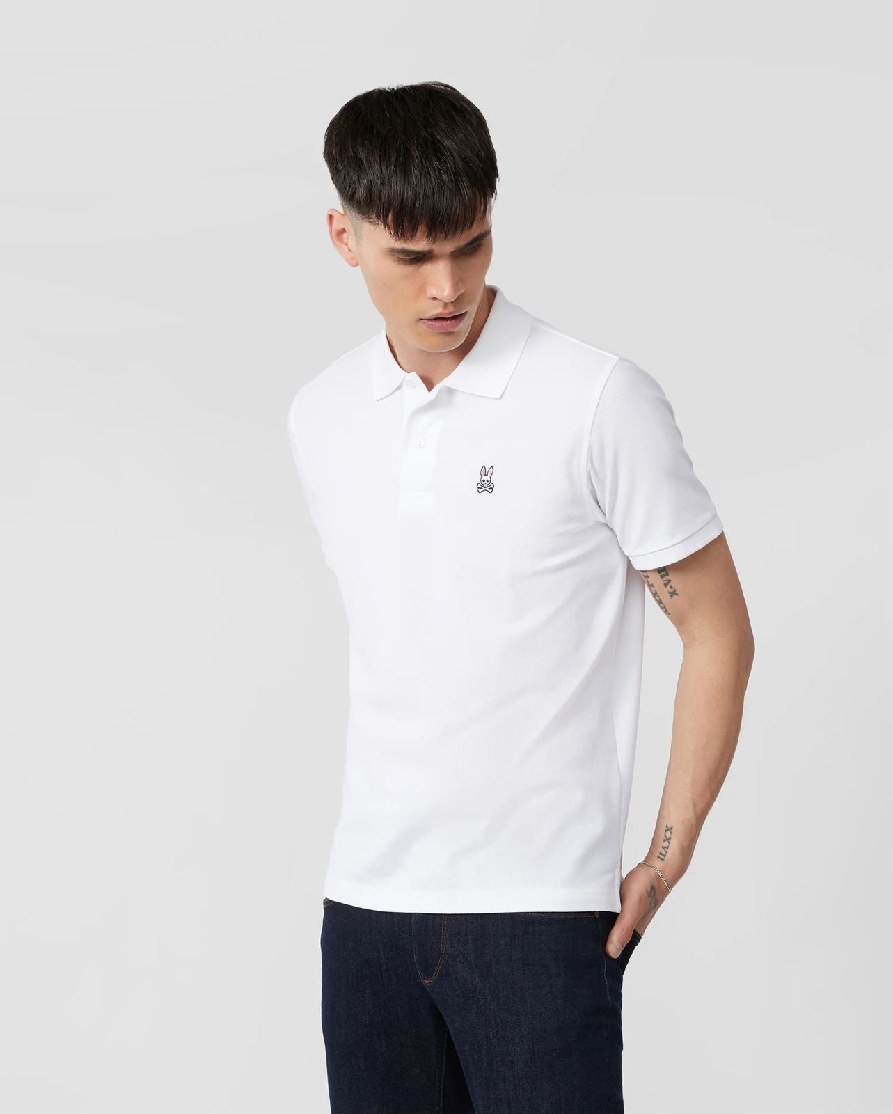 Camisero Psycho Bunny Blanco