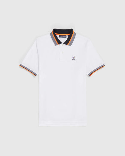 Camisero Psycho Bunny Blanco Listado