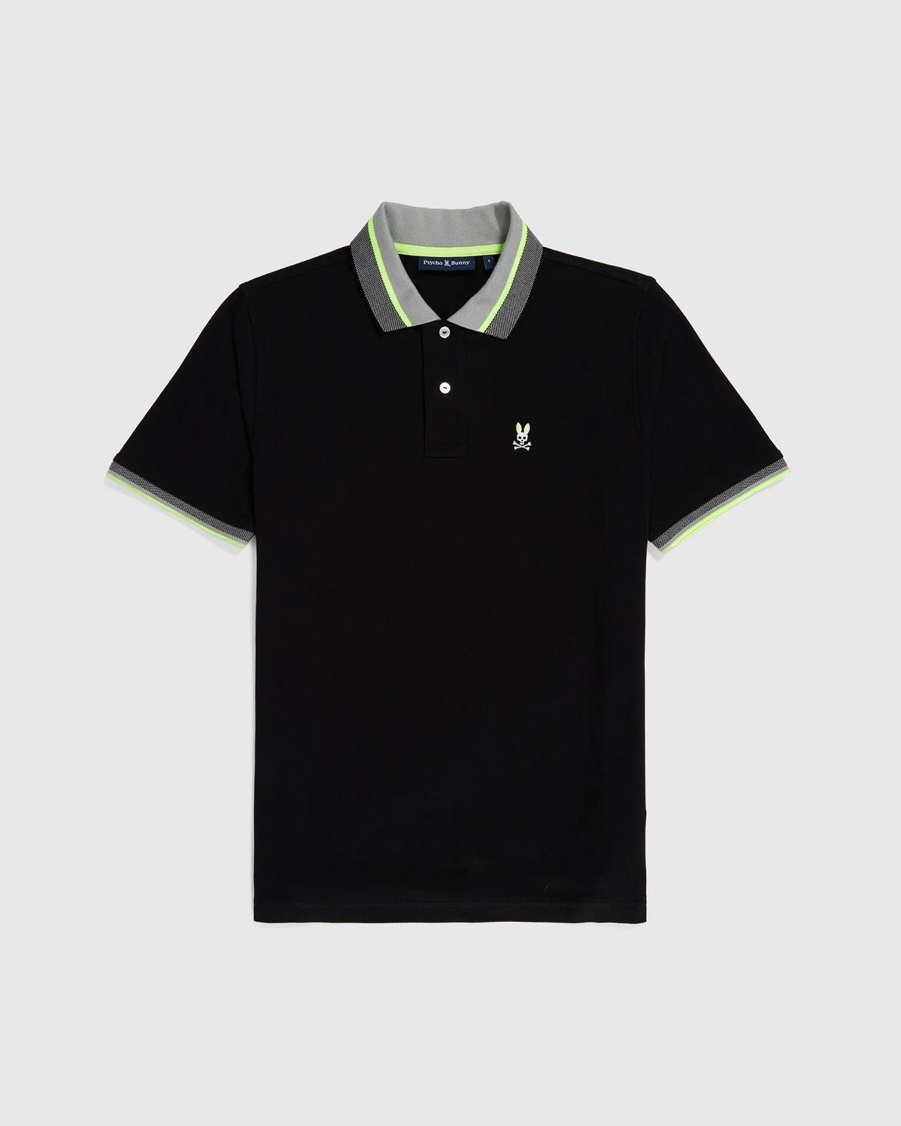 Camisero Psycho Bunny Negro Listado