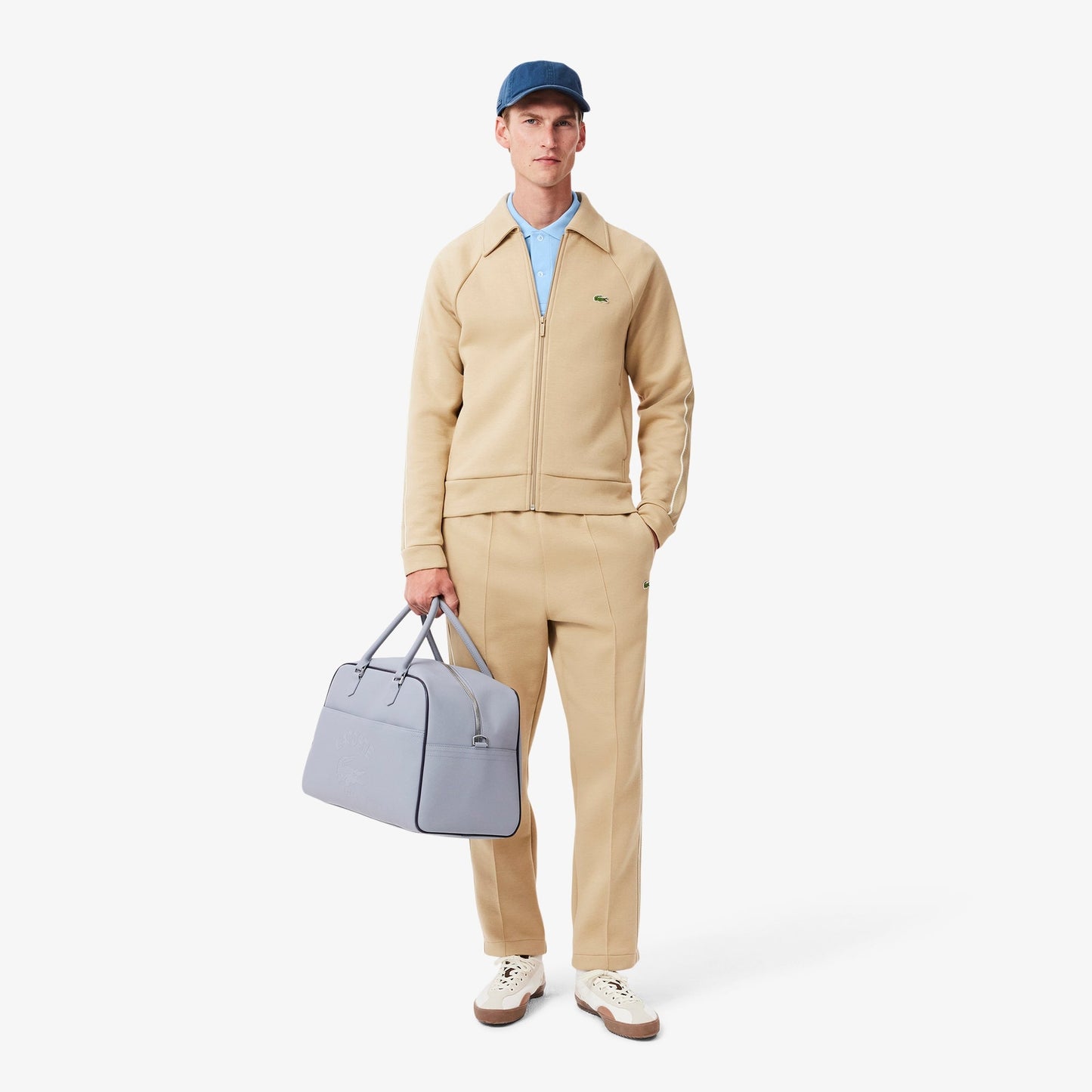 Camisero Lacoste Celeste
