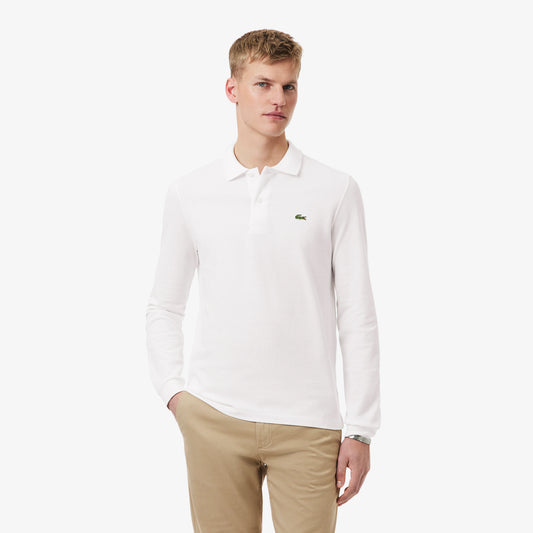 Camisero Manga Larga Lacoste Blanco