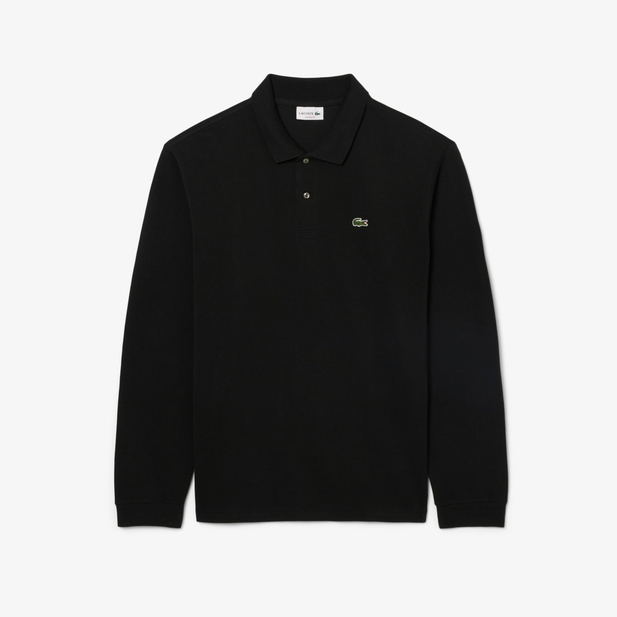 Camisero Manga Larga Lacoste Negro