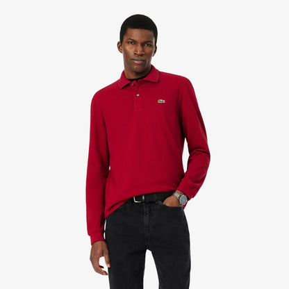 Camisero Manga Larga Lacoste Vino