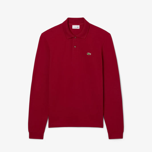 Camisero Manga Larga Lacoste Vino