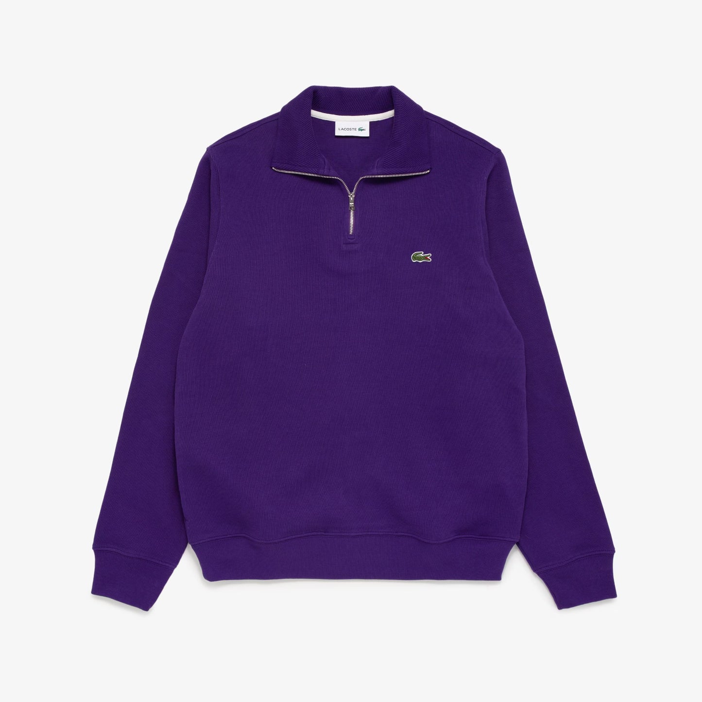 Sweater Lacoste 1/4 Morado