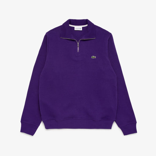 Sweater Lacoste 1/4 Morado